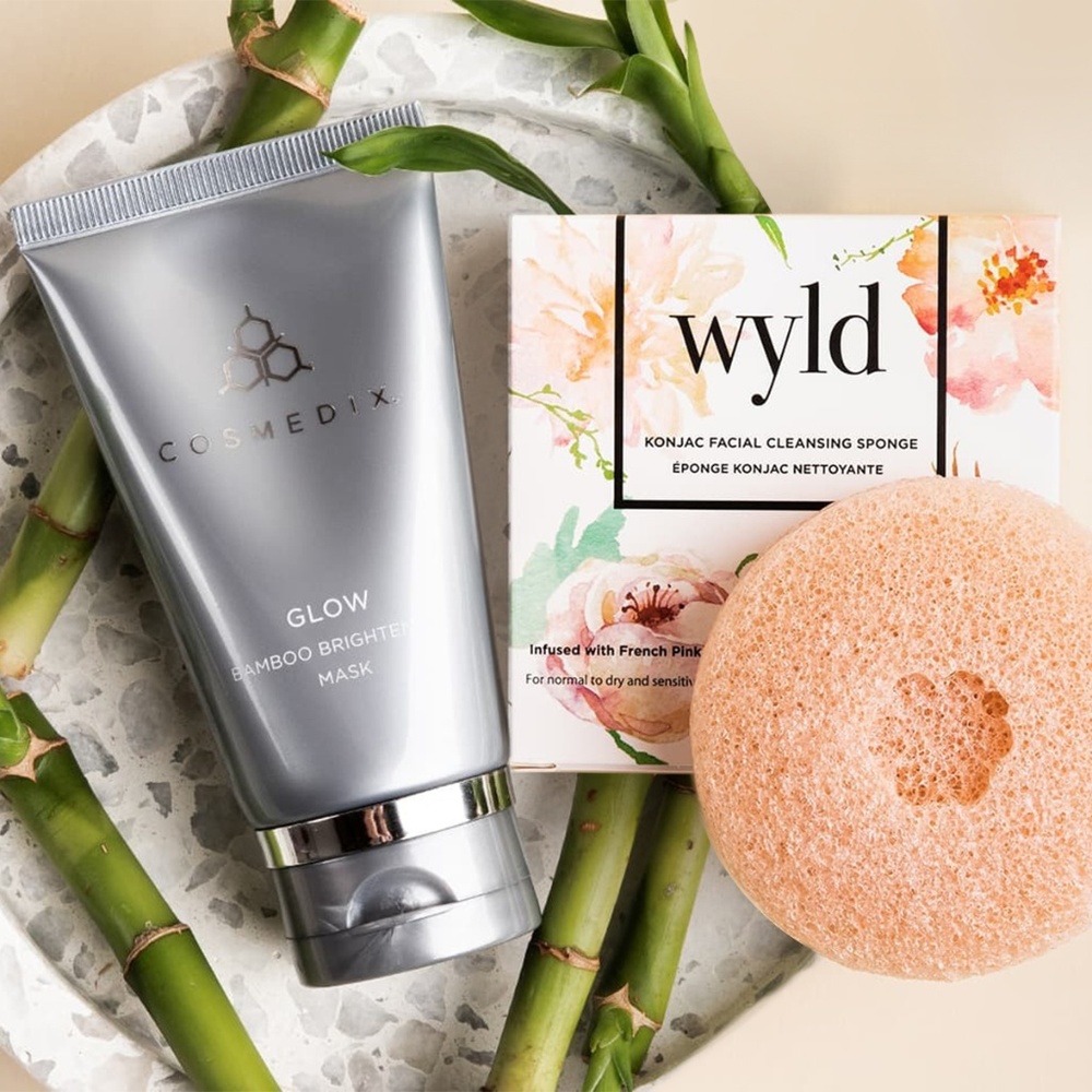 Brightening Mask + Infused French Clay Sponge